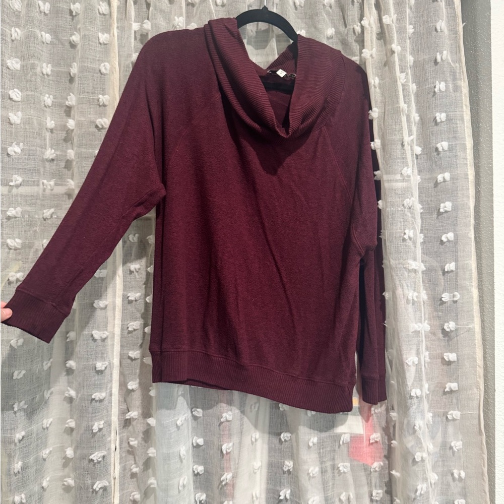 Women's Burgundy Sweater